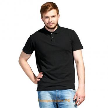 Рубашка унисекс, размер 56, цвет чёрный