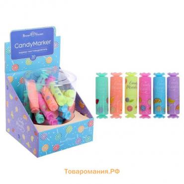 Маркер текстовыделитель 1-5 мм BrunoVisconti CandyMarker, МИКС