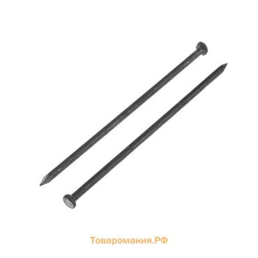 Гвозди ТУНДРА, строительные, ГОСТ 4028-63, без покрытия, 6×200 мм, 5 кг