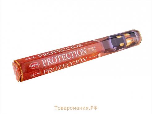 Благовония HEM "Protection. Защита", 20 палочек в упаковке, шестигранник