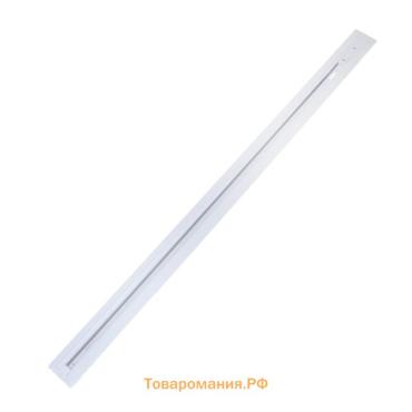 Шинопровод трековый 2TRA, 1 м, TR-13W, встраиваемый, белый