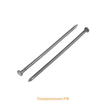 Гвозди ТУНДРА, строительные, ГОСТ 4028-63, без покрытия, 4×120 мм, фасовка 0.2 кг