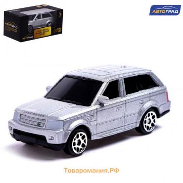 Машина металлическая LAND ROVER RANGE ROVER SPORT, 1:64, цвет серебро