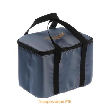 Термосумка Cartage Т-15, серая, 10 л, 26×19×19 см