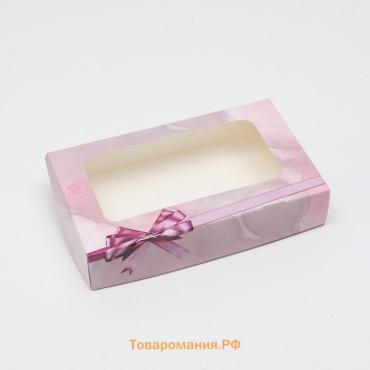 Коробка складная «Бантик» 20×12×4 см
