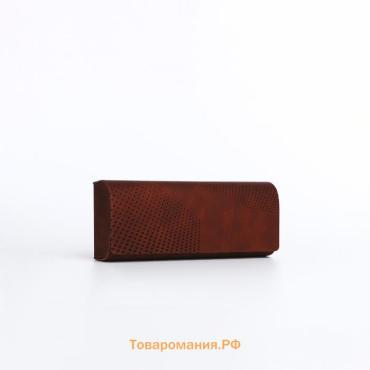 Футляр для очков «Тэрион» на магните, длина 15.6 см, коричневый