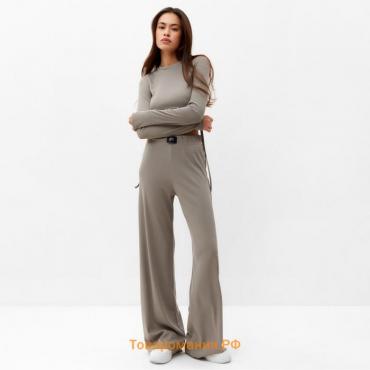 Комплект женский (брюки, джемпер) MIST, размер 40, цвет серый