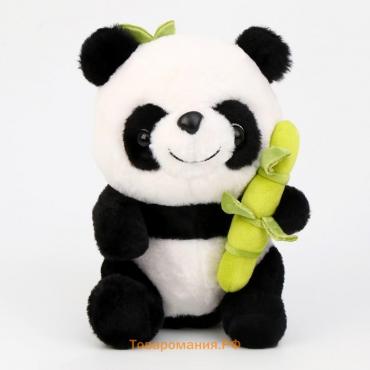 Мягкая игрушка "Панда в сумке", 25 см