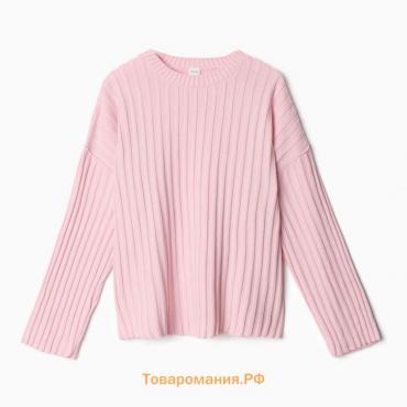 Джемпер вязаный женский MINAKU:Knitwear collection цвет розовый, р-р 42-44